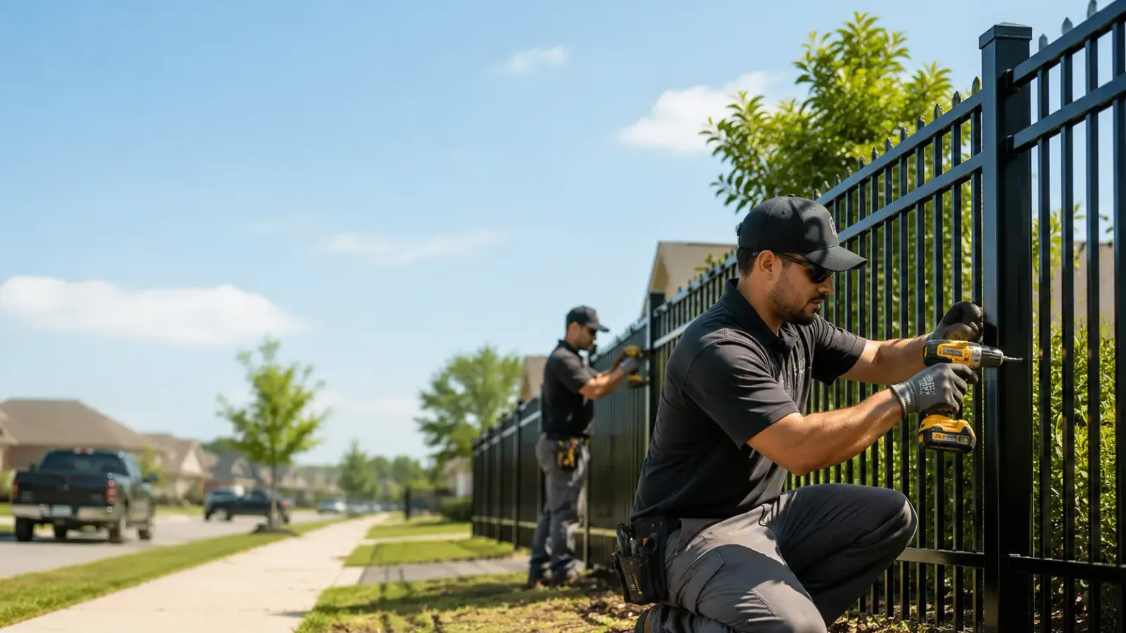 Metal Fence Installation in Olivia, MN